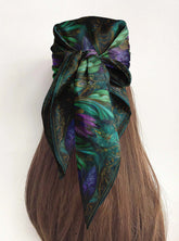 VERDELUX SILK HEAD SCARF